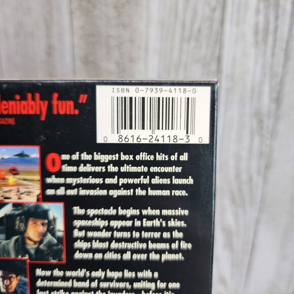 Independence Day VHS Tape 1996 - Very Good Condition! - Picture 7 of 8